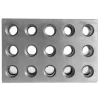 WEN 10446 6 x 4 x 2-Inch Hardened-Steel Precision 2-4-6 Blocks, Alternative 123 Blocks, Two Pack