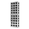 WEN 10457 25 x 50 x 75 mm Steel-Hardened Metric Precision 123 Blocks, Two Pack