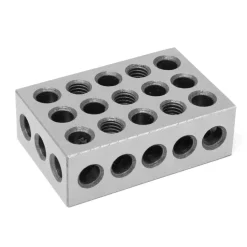WEN 10457 25 x 50 x 75 mm Steel-Hardened Metric Precision 123 Blocks, Two Pack